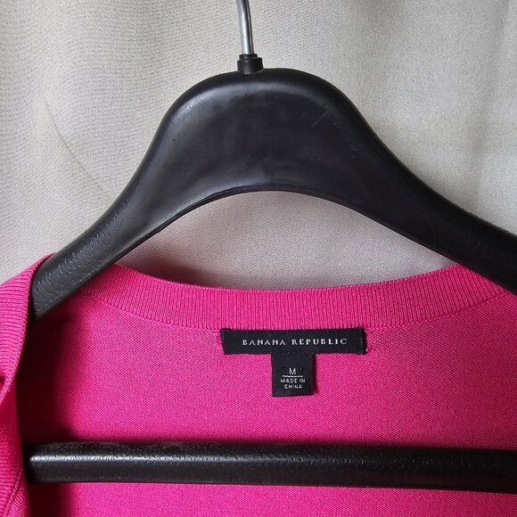 Banana Republic 3/4 Sleeve Cardigan Pink Medium - Picture 8 of 8